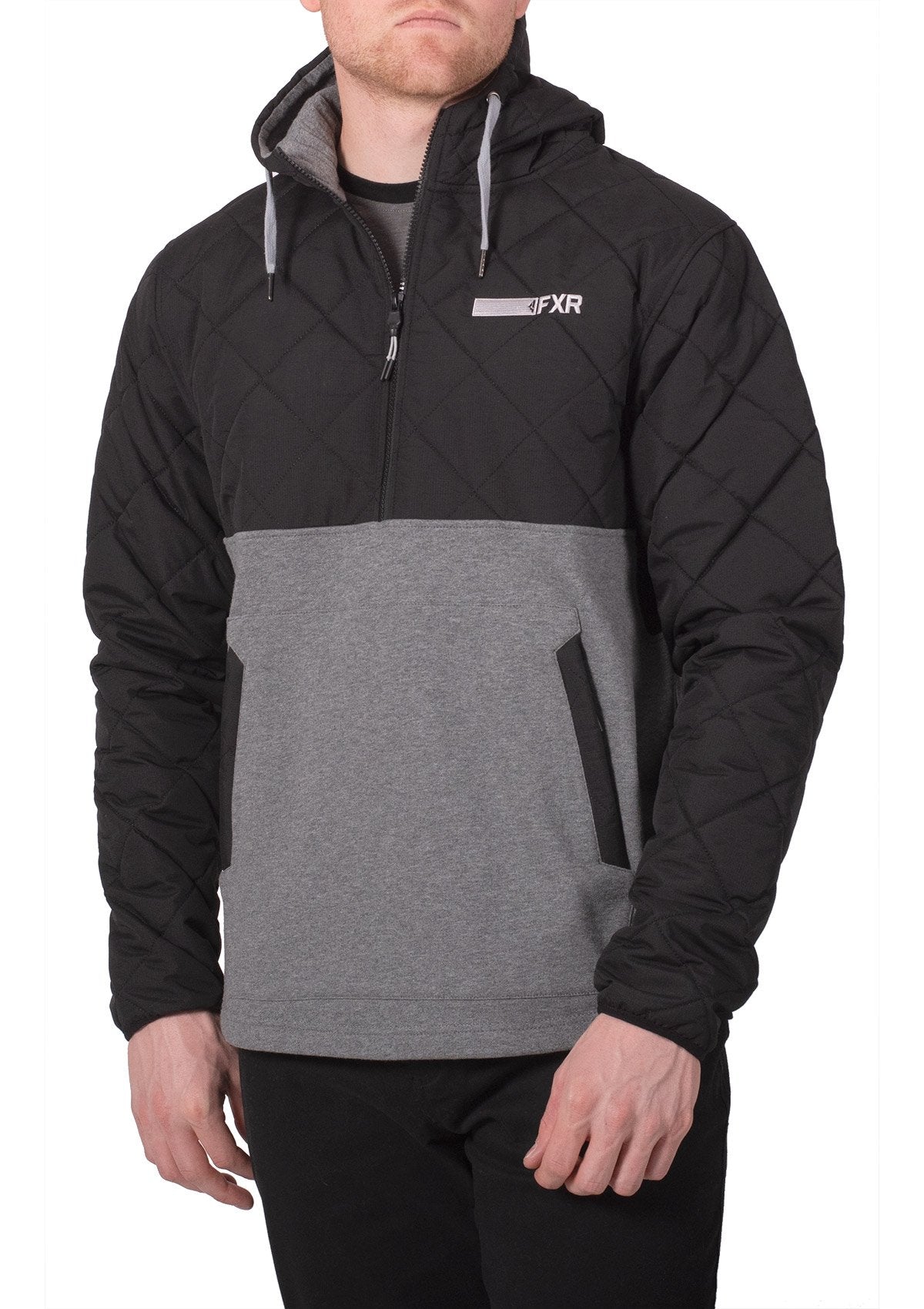 FXR Men's Tracker Quilted Pullover Hoodie 20-201134-1007-07-FXR Racing-Elevate