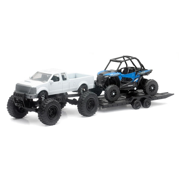 New Ray Toys Scale Model - Truck with Polaris ATV-202882-NewRayToys-Elevate