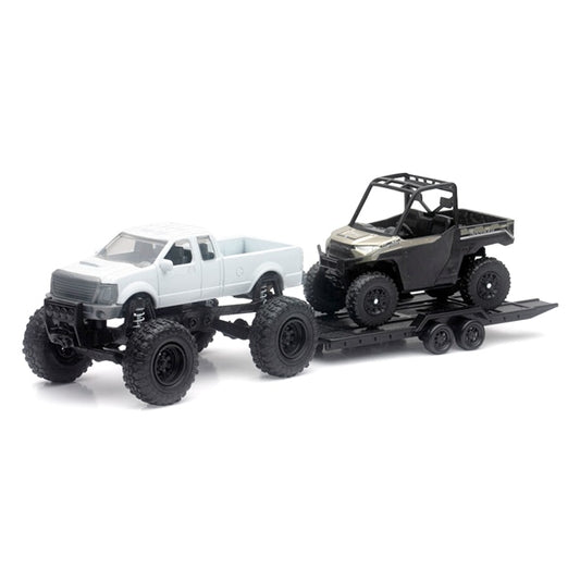 New Ray Toys Scale Model - Truck with Polaris ATV-202883-NewRayToys-Elevate