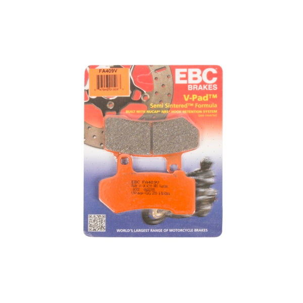 EBC V-Pad Brake Pad Semi Metallic - Front/Rear-207653-EBC-Elevate