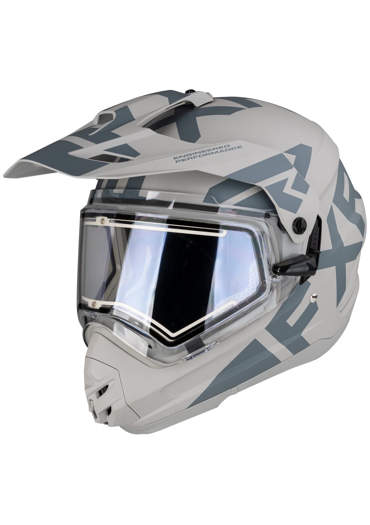 FXR Torque X Evo Helmet w/ E Shield & Sun Shade 21-210622-0300-04-FXR Racing-Elevate