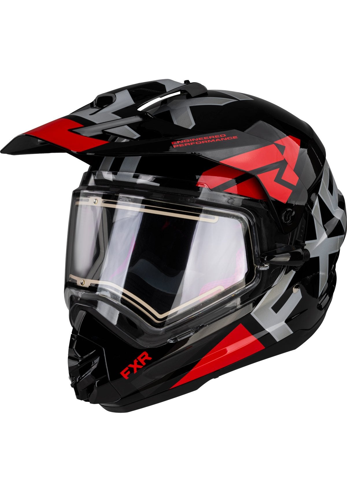 FXR Torque X Evo Helmet w/ E Shield & Sun Shade 21-210622-2000-04-FXR Racing-Elevate