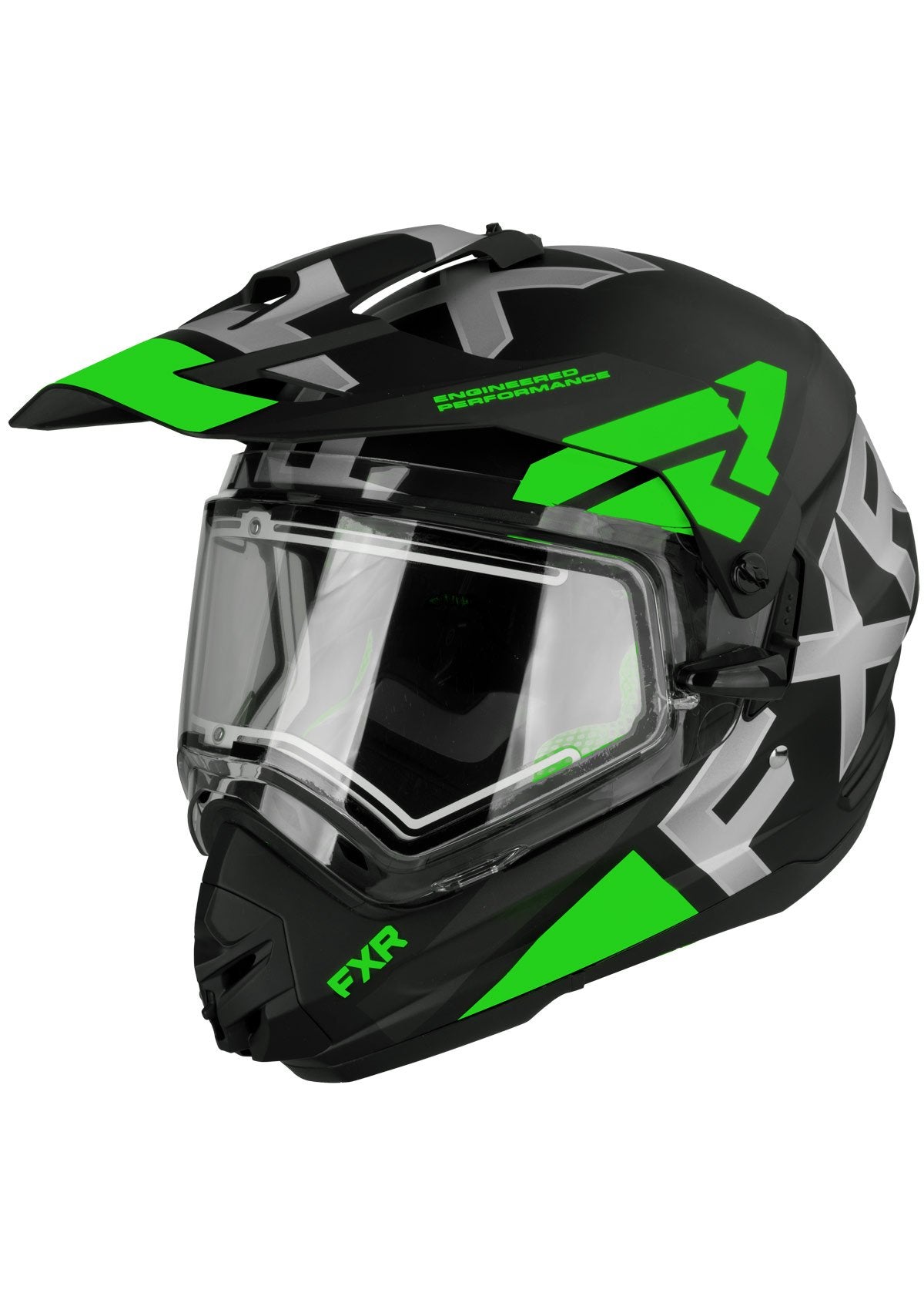 FXR Torque X Evo Helmet w/ E Shield & Sun Shade 21-210622-7000-04-FXR Racing-Elevate
