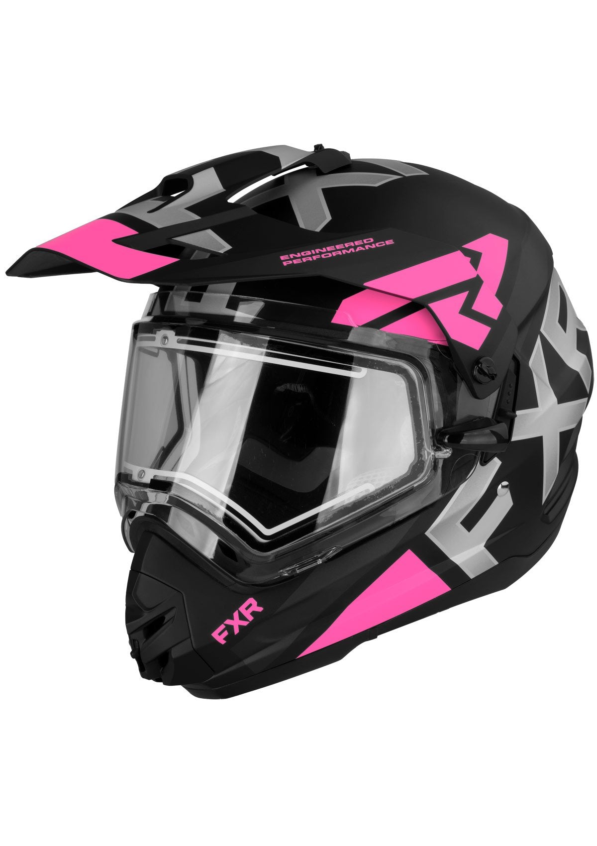 FXR Torque X Evo Helmet w/ E Shield & Sun Shade 21