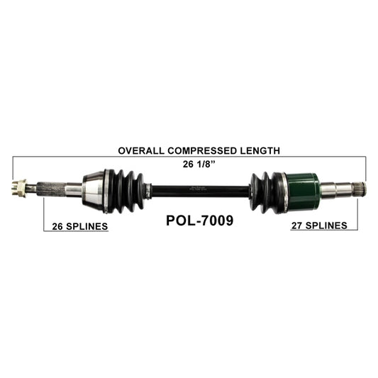 TrakMotive Complete Axle Fits Suzuki-216067-TrakMotive-Elevate