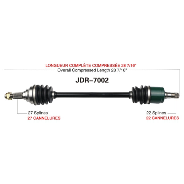 TrakMotive Complete Axle Fits John Deere-TrakMotive-Elevate