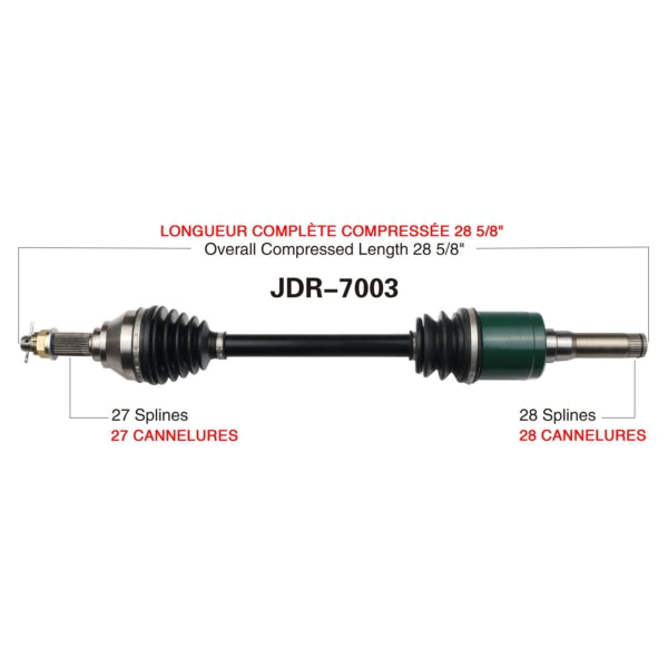 TrakMotive Complete Axle Fits John Deere-TrakMotive-Elevate