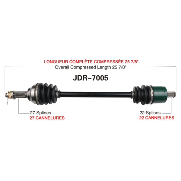 TrakMotive Complete Axle Fits John Deere-TrakMotive-Elevate
