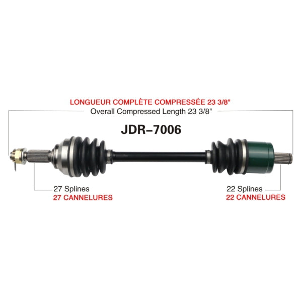 TrakMotive Complete Axle Fits John Deere-TrakMotive-Elevate