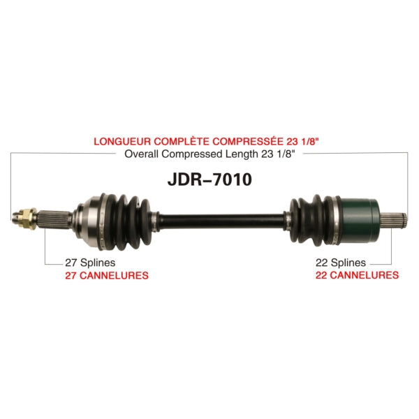TrakMotive Complete Axle Fits John Deere-216301-TrakMotive-Elevate