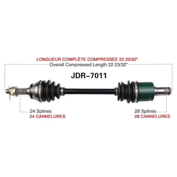 TrakMotive Complete Axle Fits John Deere-TrakMotive-Elevate