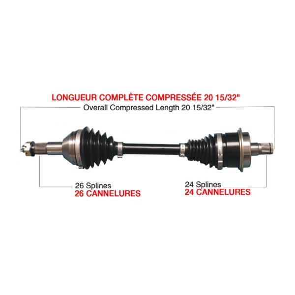 TrakMotiveHD Complete HD Axle Fits Can-am-TrakMotiveHD-Elevate