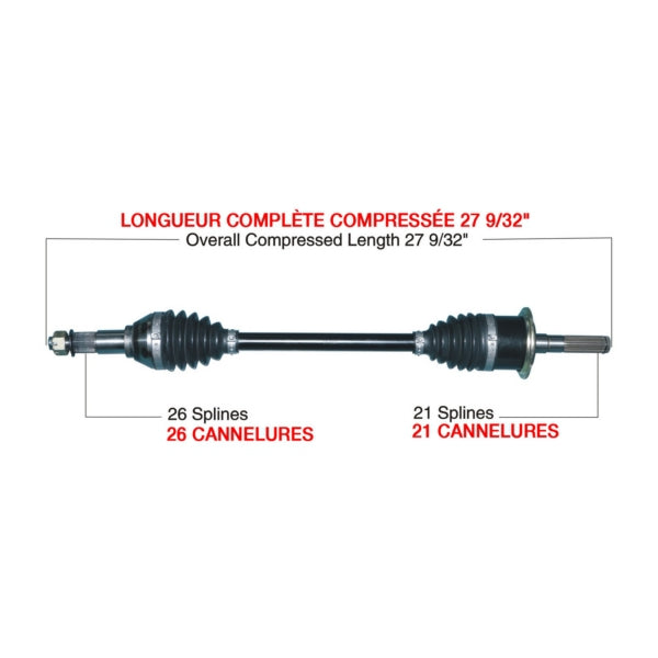 TrakMotiveHD Complete HD Axle Fits Can-am-TrakMotiveHD-Elevate