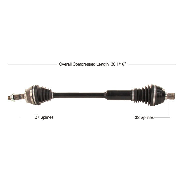 TrakMotive Complete Axle Fits Arctic cat-216658-TrakMotive-Elevate