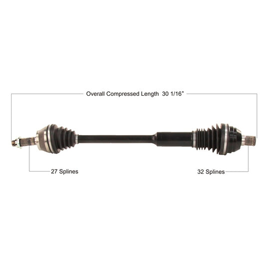 TrakMotive Complete Axle Fits Arctic cat-216658-TrakMotive-Elevate