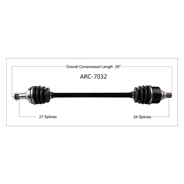 TrakMotive Complete Axle Fits Arctic cat-TrakMotive-Elevate