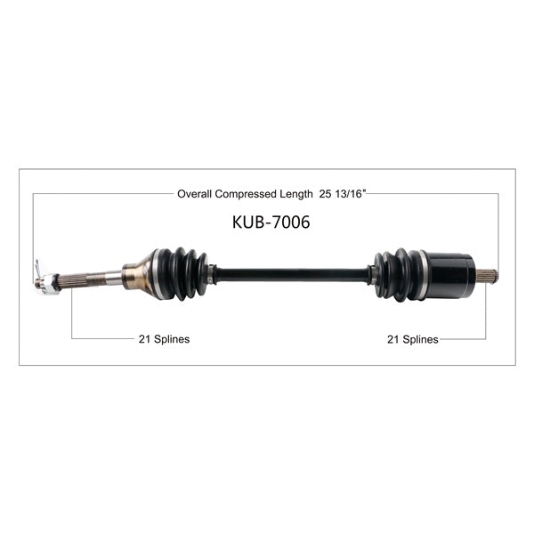 TrakMotive Complete Axle Fits Kubota-TrakMotive-Elevate