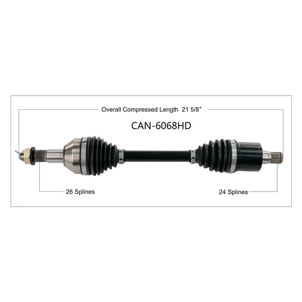 TrakMotive Complete HD Axle Fits Can-am-TrakMotive-Elevate