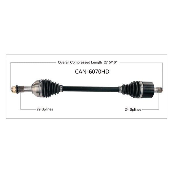 TrakMotive Complete HD Axle Fits Can-am-TrakMotive-Elevate