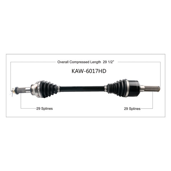 TrakMotive Complete HD Axle Fits Kawasaki-TrakMotive-Elevate