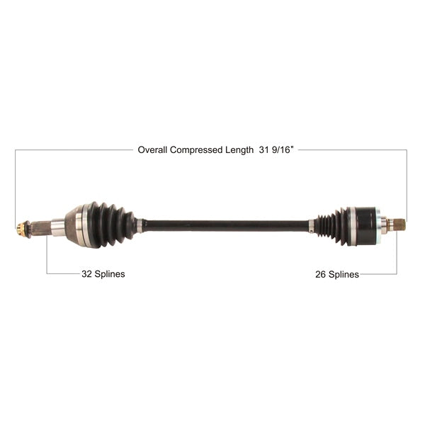 TrakMotive Complete HD Axle Fits Kawasaki-TrakMotive-Elevate
