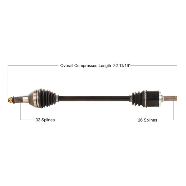 TrakMotive Complete HD Axle Fits Kawasaki-216723-TrakMotive-Elevate