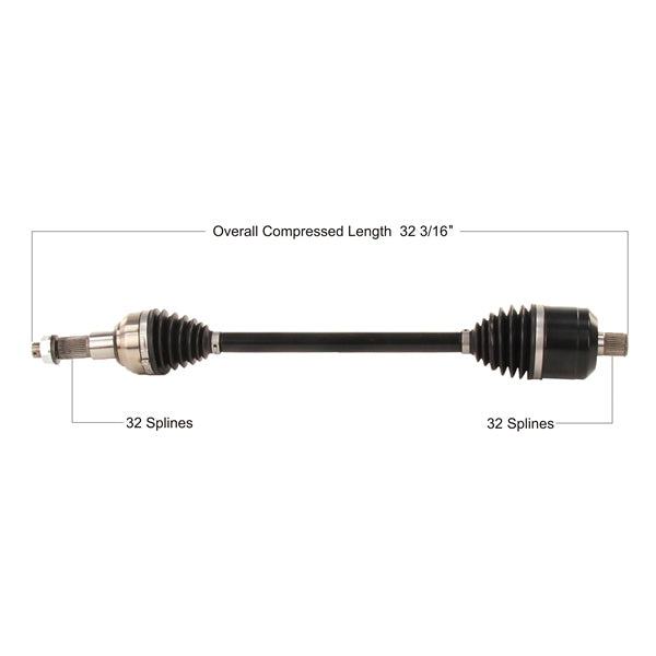 TrakMotive Complete HD Axle Fits Kawasaki-TrakMotive-Elevate