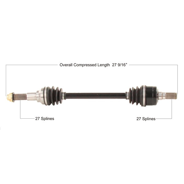 TrakMotive Complete Axle Fits Yamaha-TrakMotive-Elevate