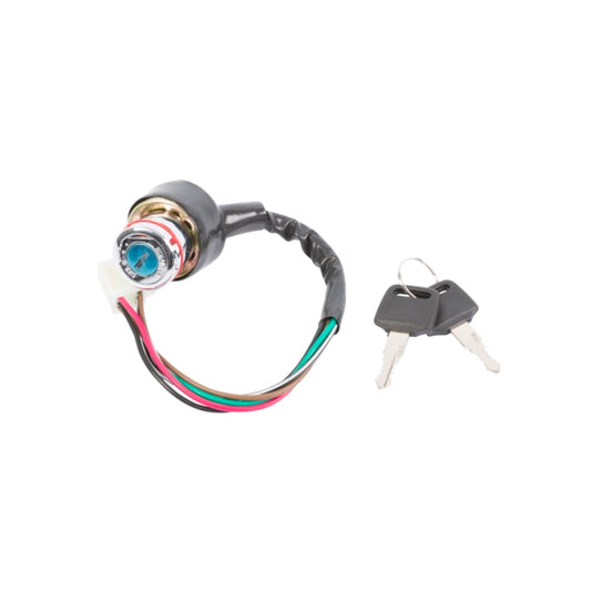 Outside Distributing Key Switch 6-Wire and Male Plug Lock with key - 217093-Mogoparts-Elevate