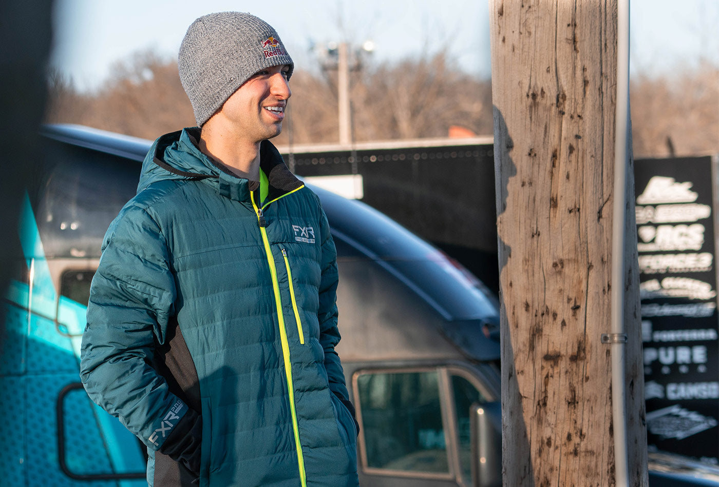 FXR Men's Podium Hybrid Quilted Hoodie-FXR Racing-Elevate