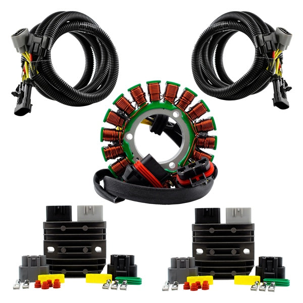 Kimpex HD Dual Output Stator, Series Regulators, Harnesses Kit Fits Polaris - 225818-KimpexHD-Elevate