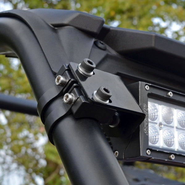 SUPER ATV Polaris RZR 30" Straight/Curved Light Bar Cage Mounting Bracket-SuperATV-Elevate