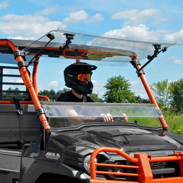 Super ATV Flip up Windshield Fits Kawasaki-SuperATV-Elevate