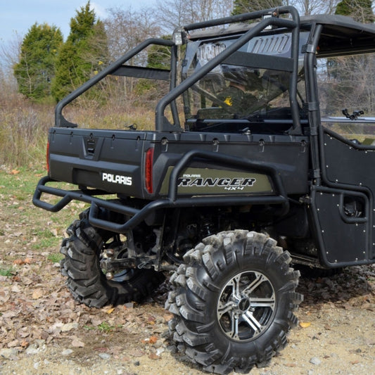 Super ATV Rear Extreme Bumper with brush guard Front - Steel - Fits Polaris-SuperATV-Elevate