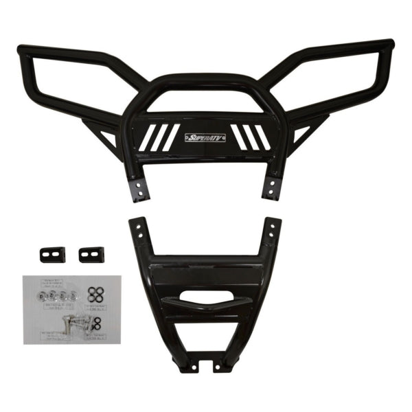 Super ATV Bumper Rear - Steel - Fits Polaris-314288-SuperATV-Elevate