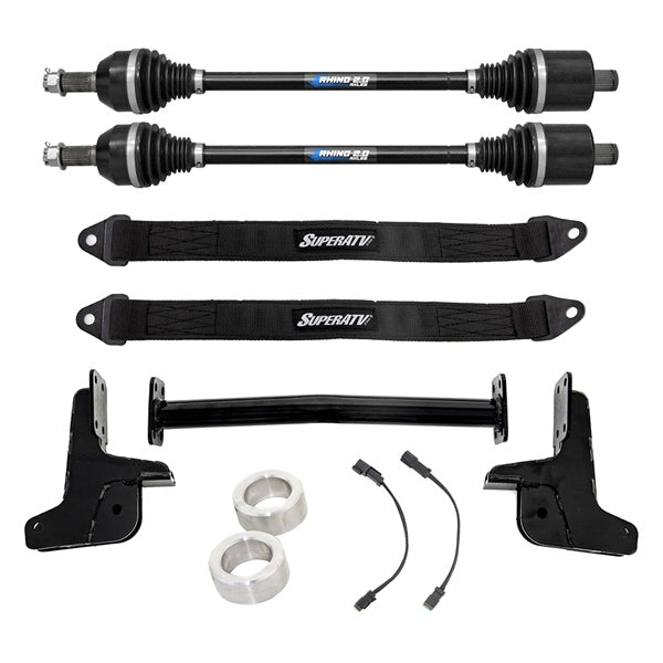 Super ATV Small Lift Kit Fits Polaris - +3"-SuperATV-Elevate