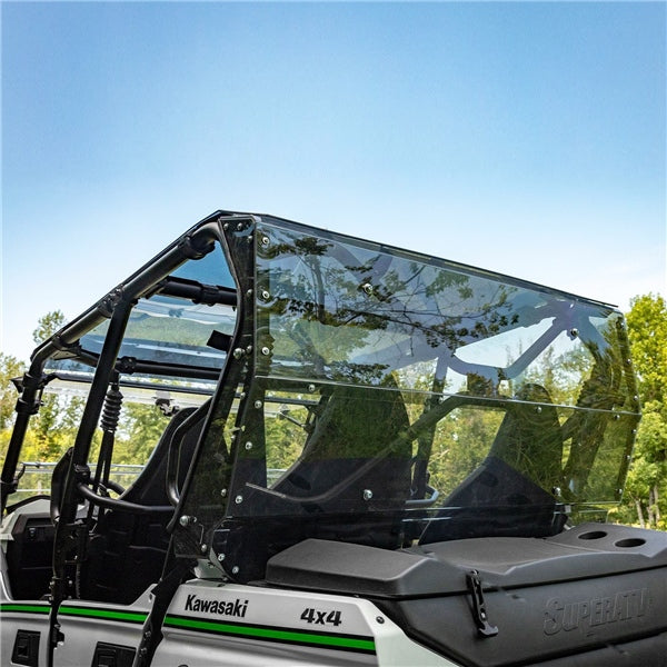 Super ATV Rear Windshield Fits Kawasaki-SuperATV-Elevate