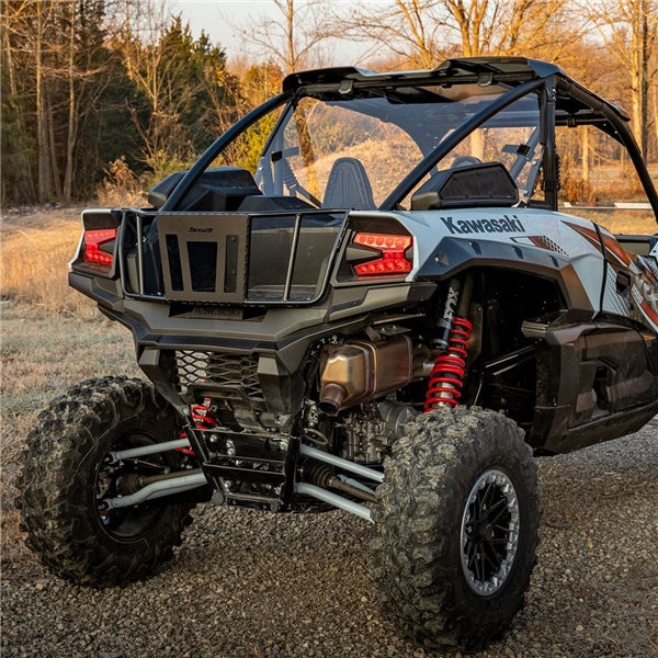 Super ATV Rear Windshield Fits Kawasaki-315434-SuperATV-Elevate