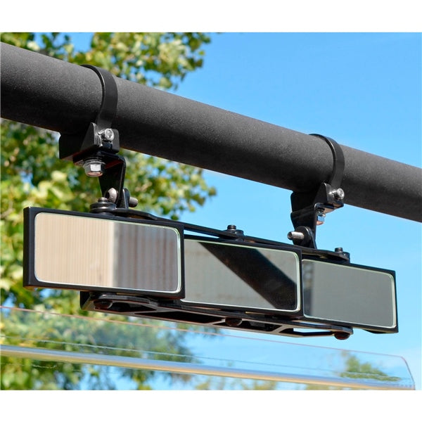 Super ATV 3 Panel Rear View Mirror 1.75" Clamp-On-SuperATV-Elevate