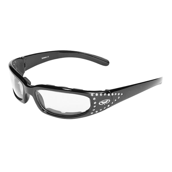 GLOBAL VISION Lunettes de soleil photochromatiques Marilyn 3 noir mat