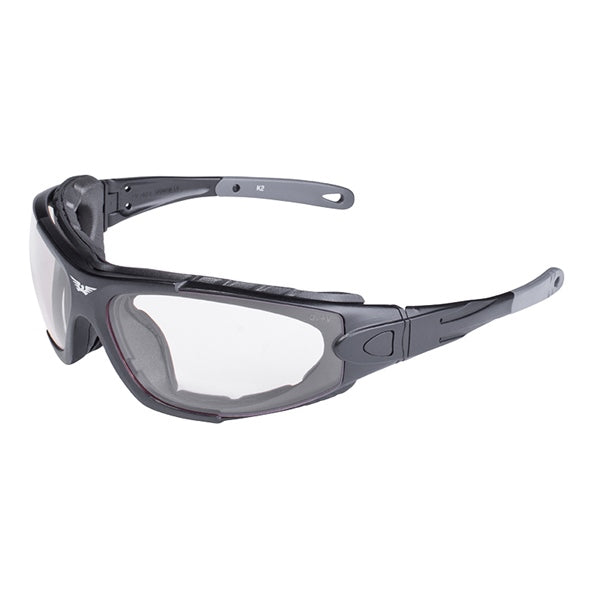 GLOBAL VISION Shorty Photochromatic Sunglasses Matte Black-380051-GlobalVision-Elevate