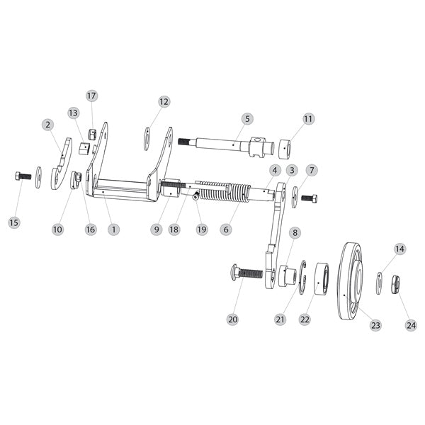 Kimpex Rouski Gen 3 Retractable Wheels System Pilot TS-KimpexRouski-Elevate