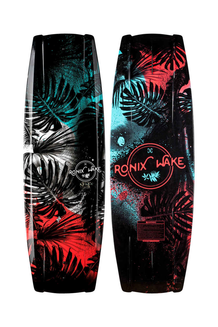 2023 RONIX Women's Krush Wakeboard - SF - Black / Mint / Coral