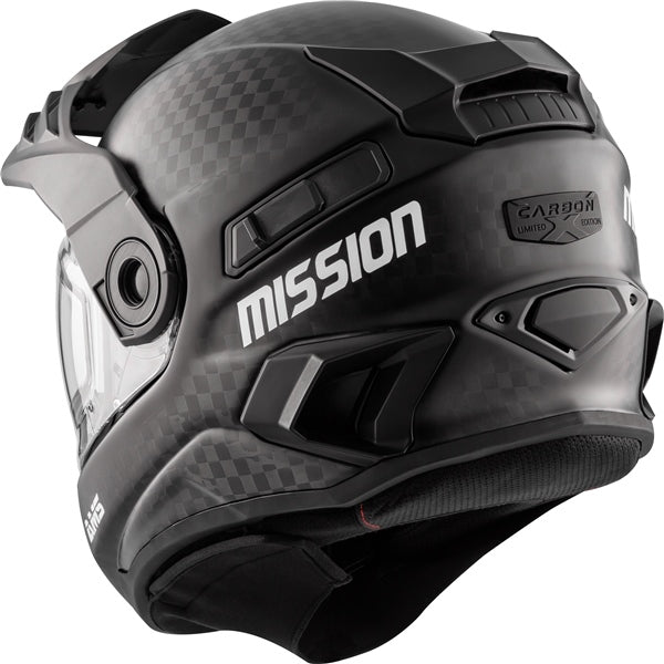CKX Mission AMS Full Face Helmet - Carbon Solid - Winter-512397-CKX-Elevate