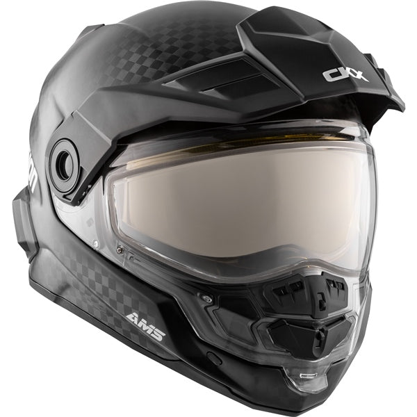 CKX Mission AMS Full Face Helmet - Carbon Solid - Winter-512393-CKX-Elevate