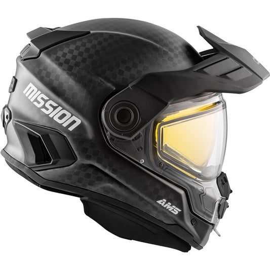 CKX Mission AMS Full Face Helmet - Carbon Solid - Winter-CKX-Elevate