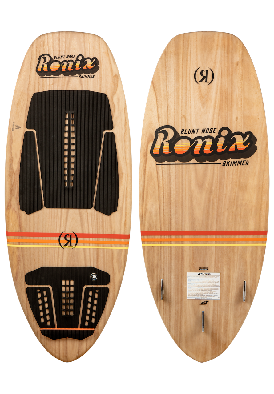 RONIX Element Core Wakesurf - Blunt Nose Skimmer - Paulownia / Sunset-SQ143N091406-Ronix-Elevate