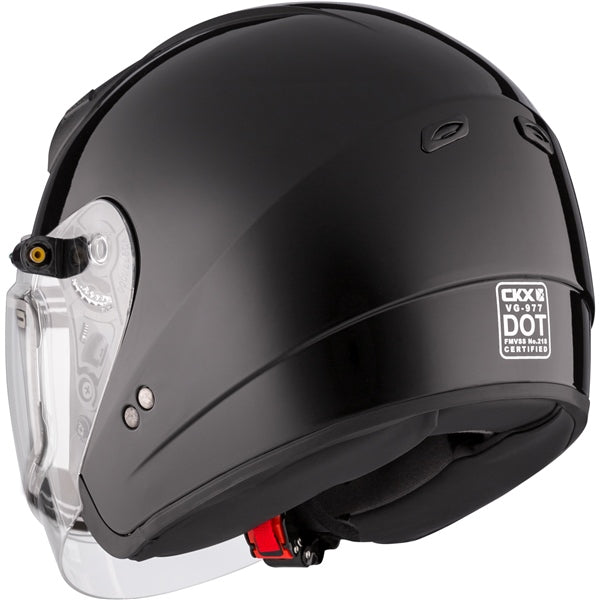 CKX VG977 Open-Face Helmet, Winter Solid
