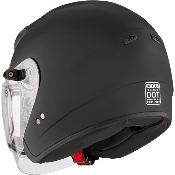 CKX VG977 Open-Face Helmet, Winter Solid
