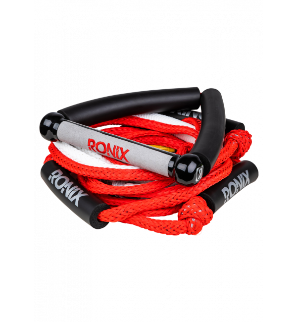 2023 RONIX Bungee Surf Rope avec 10 po Poignée cachée - 25 pi. 5-Sect. Corde